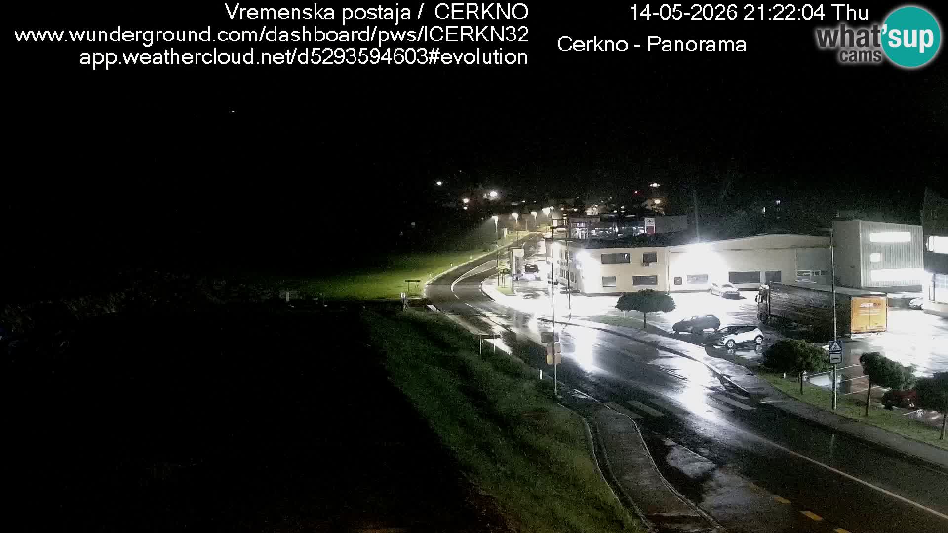 Webcam Ingresso Città di Cerkno
