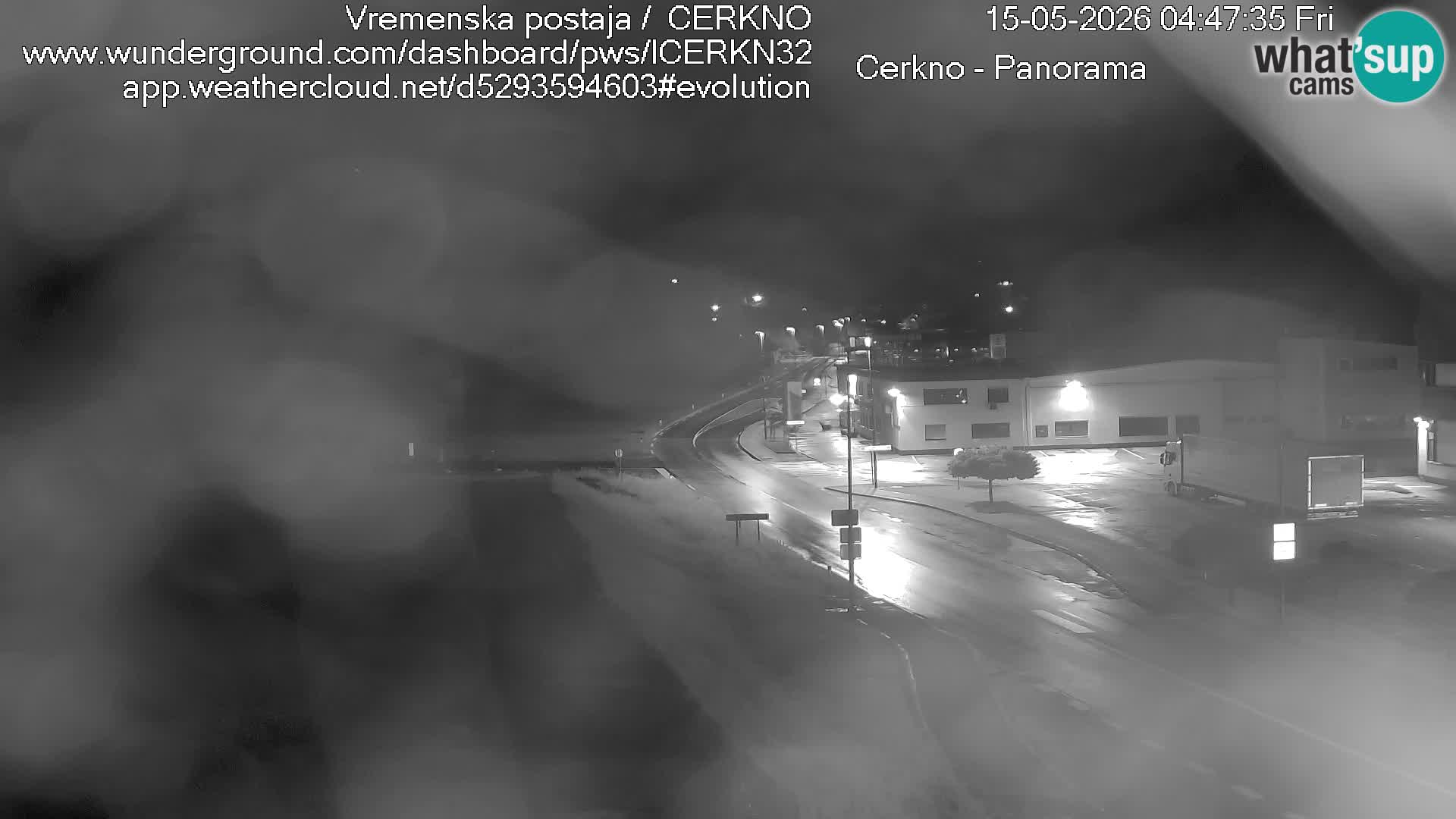 Cerkno ulaz u grad – Kamera uživo
