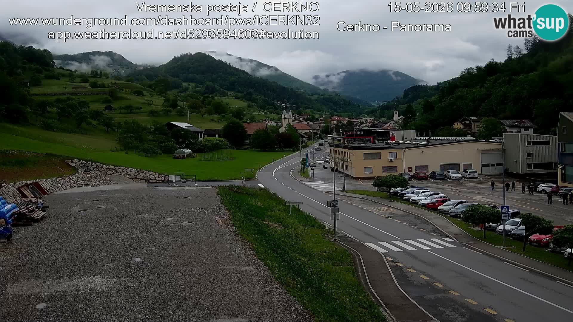 Cerkno vhod v mesto