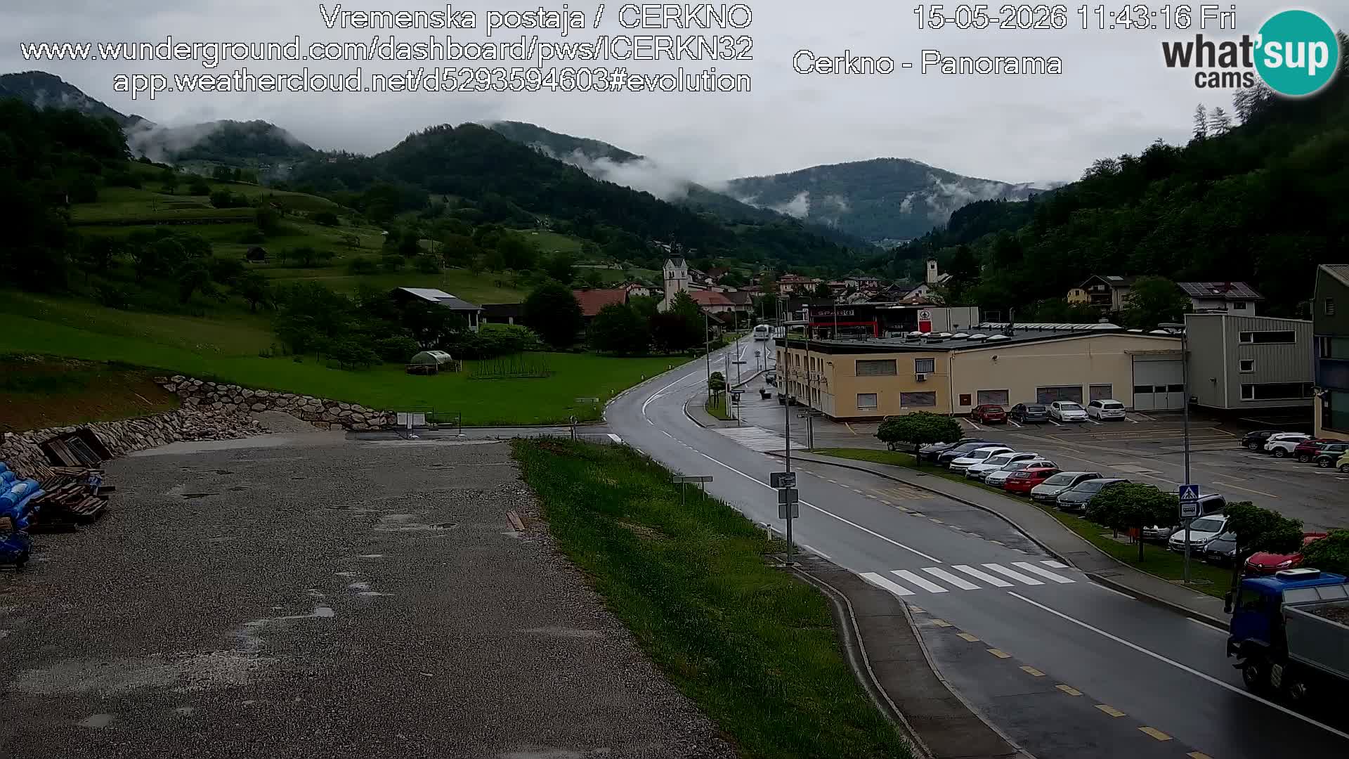 Cerkno vhod v mesto