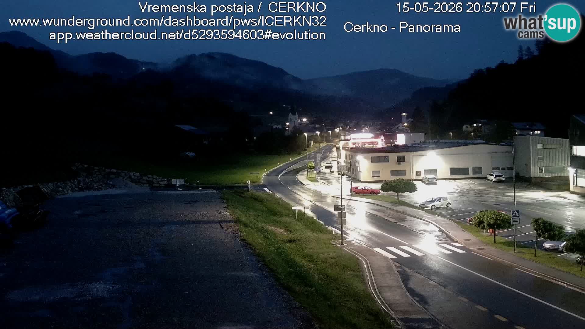 Webcam Ingresso Città di Cerkno