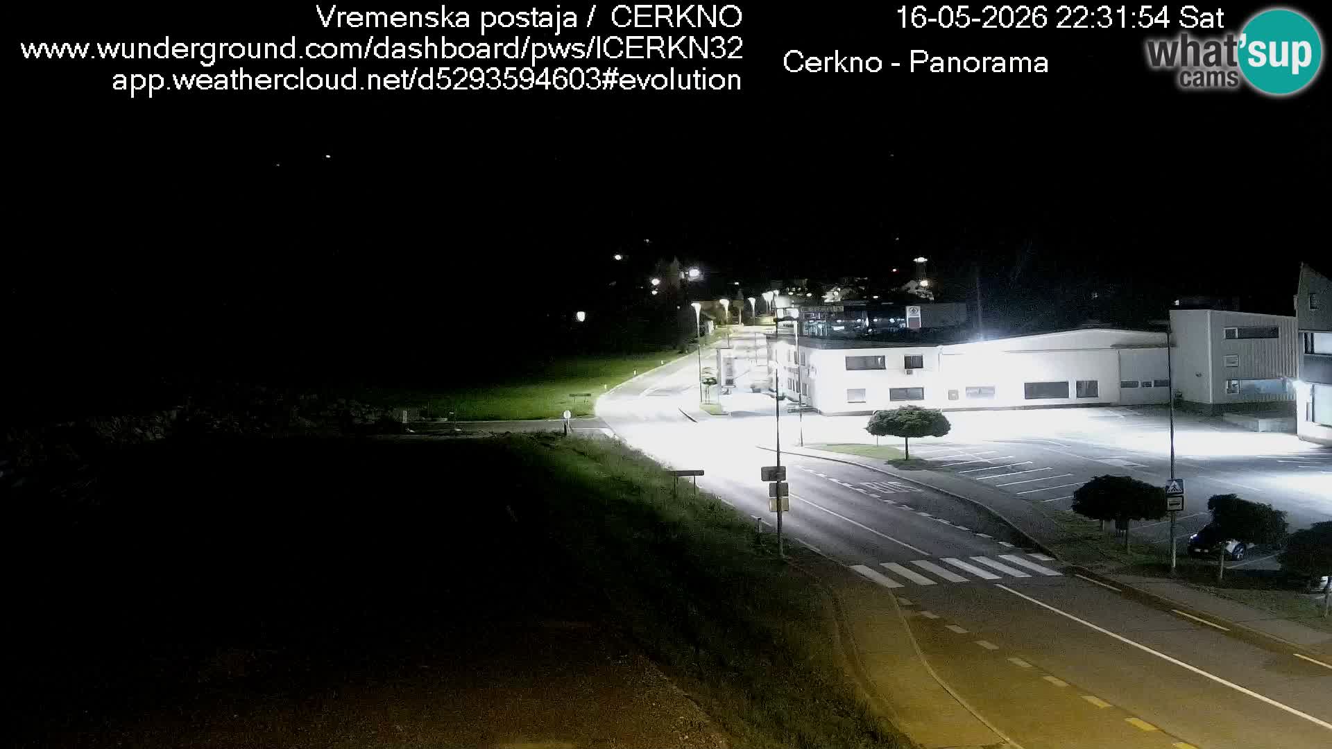 Cerkno Stadteingang Live-Webcam