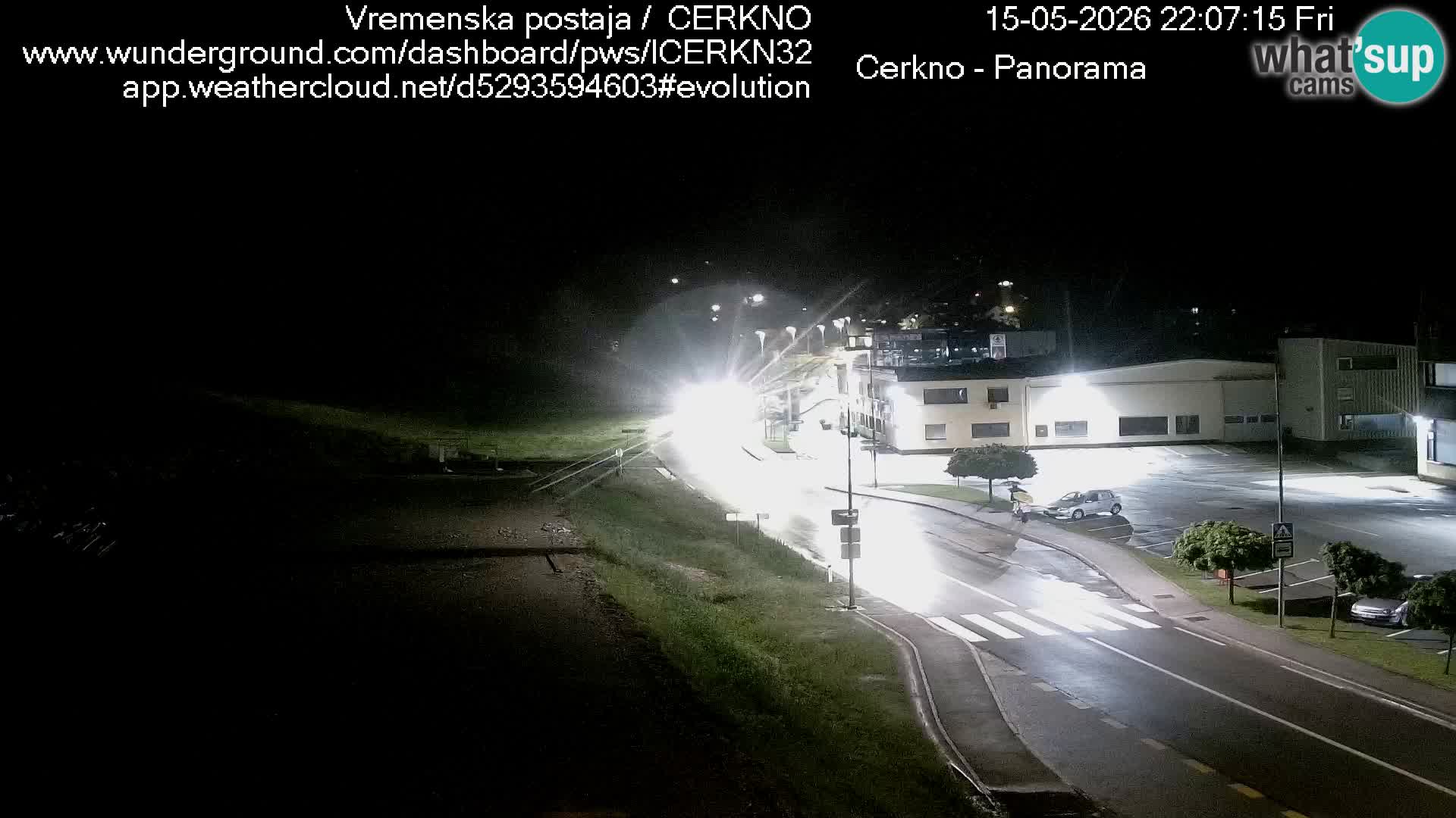 Cerkno ulaz u grad – Kamera uživo