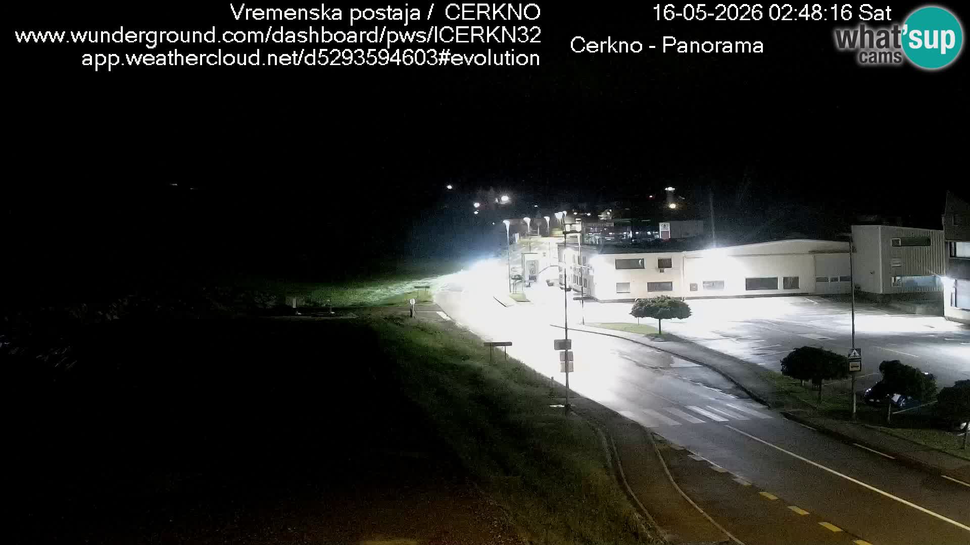 Cerkno ulaz u grad – Kamera uživo
