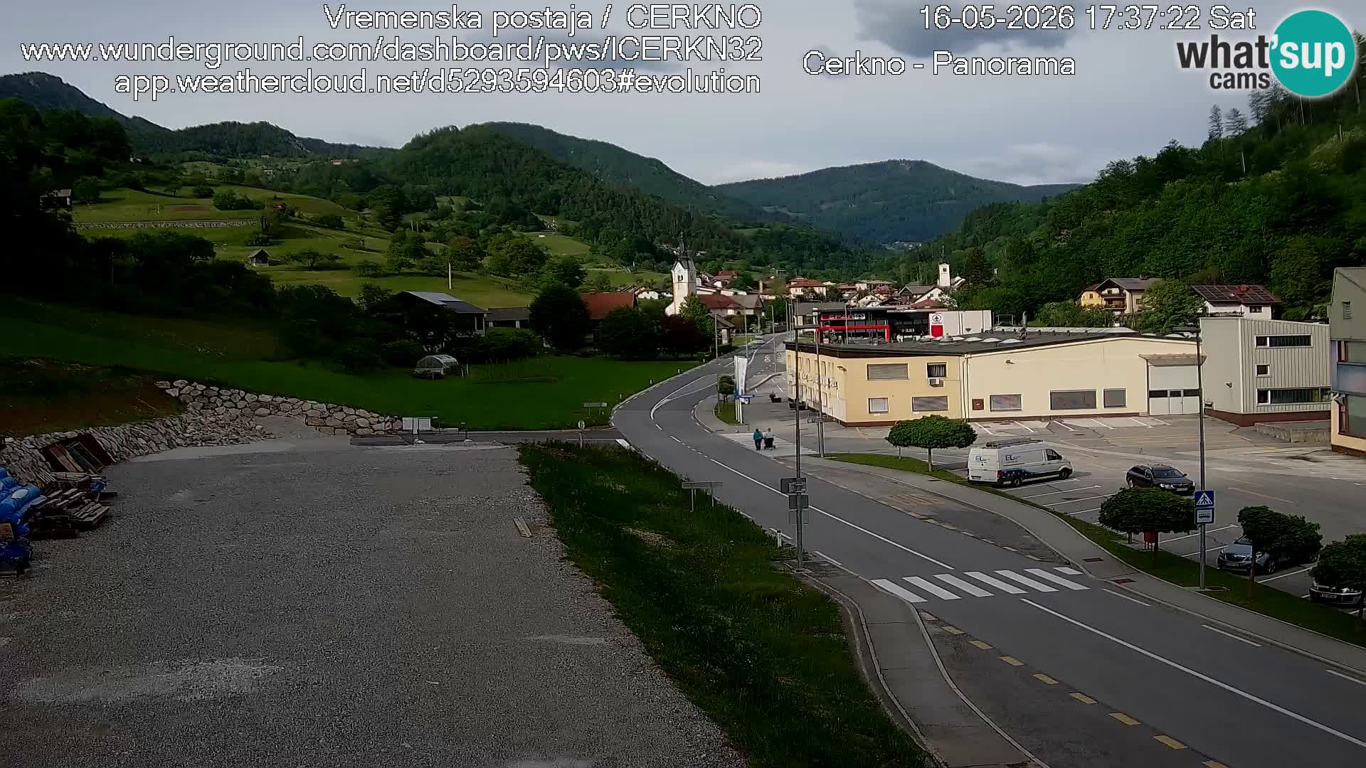 Cerkno vhod v mesto