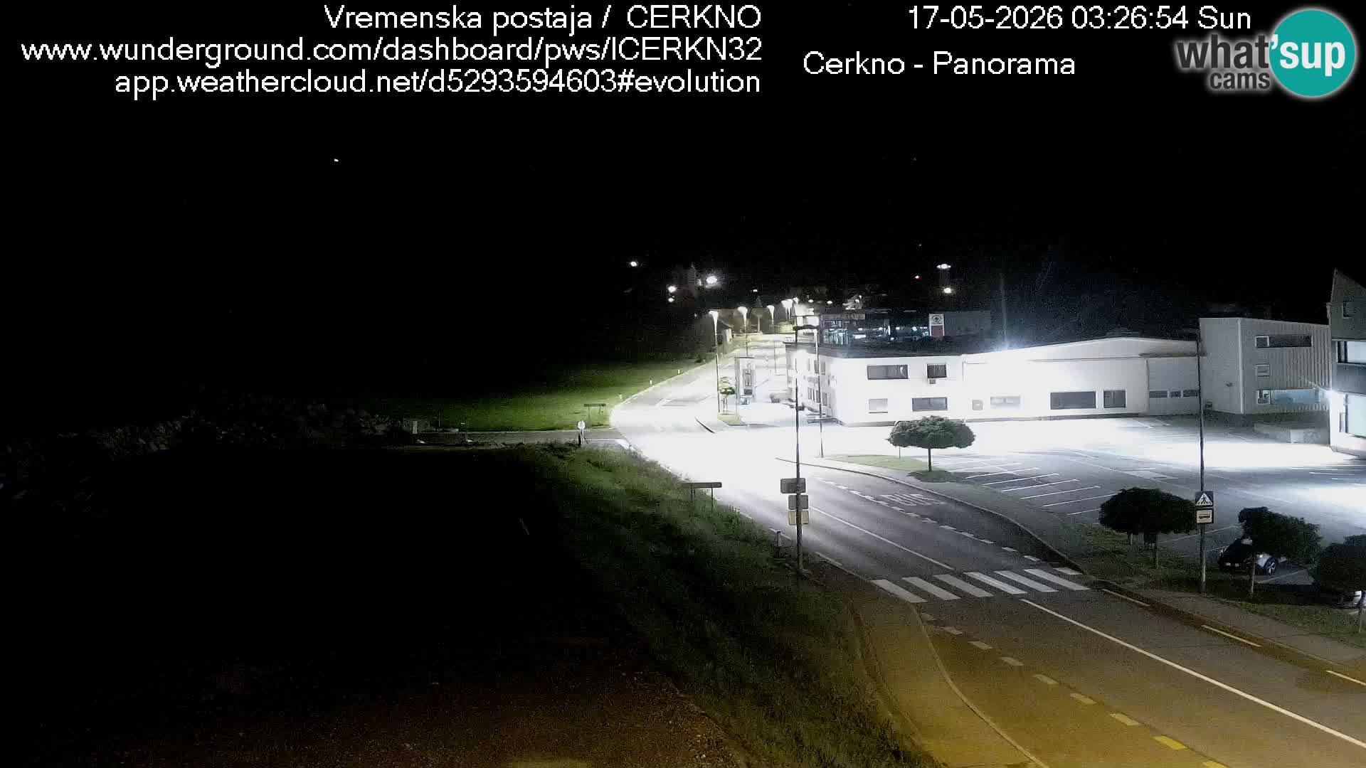 Webcam Ingresso Città di Cerkno