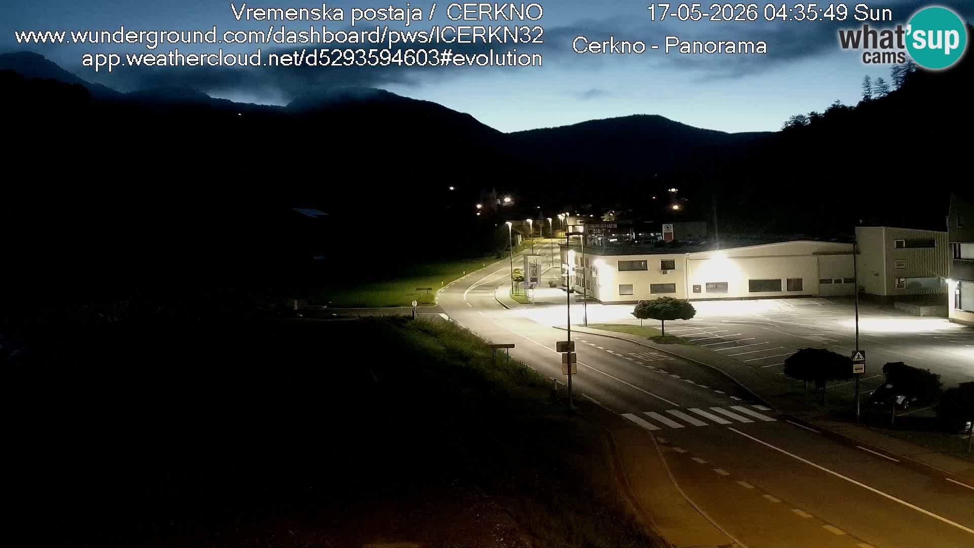 Webcam Ingresso Città di Cerkno