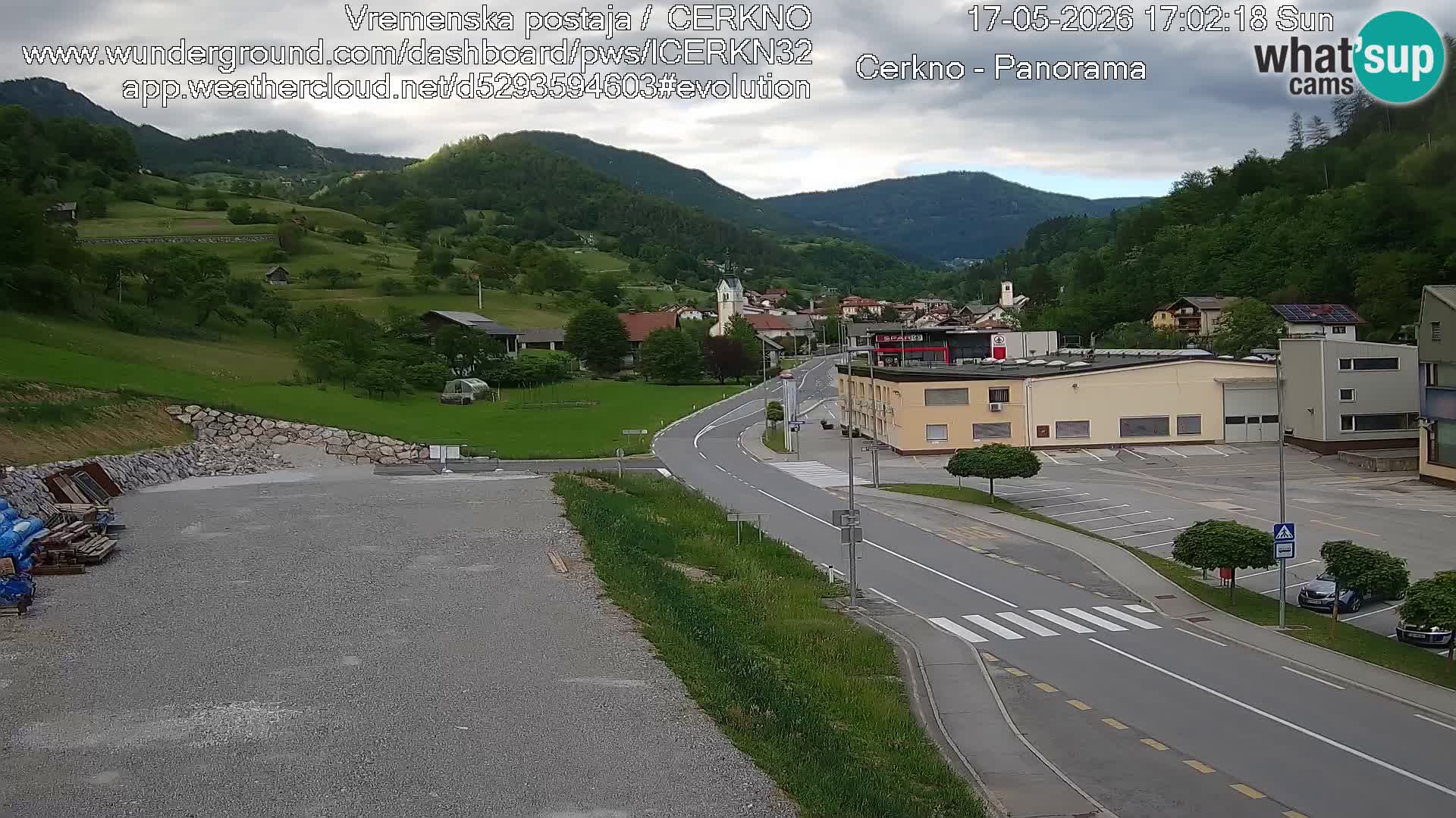 Cerkno vhod v mesto