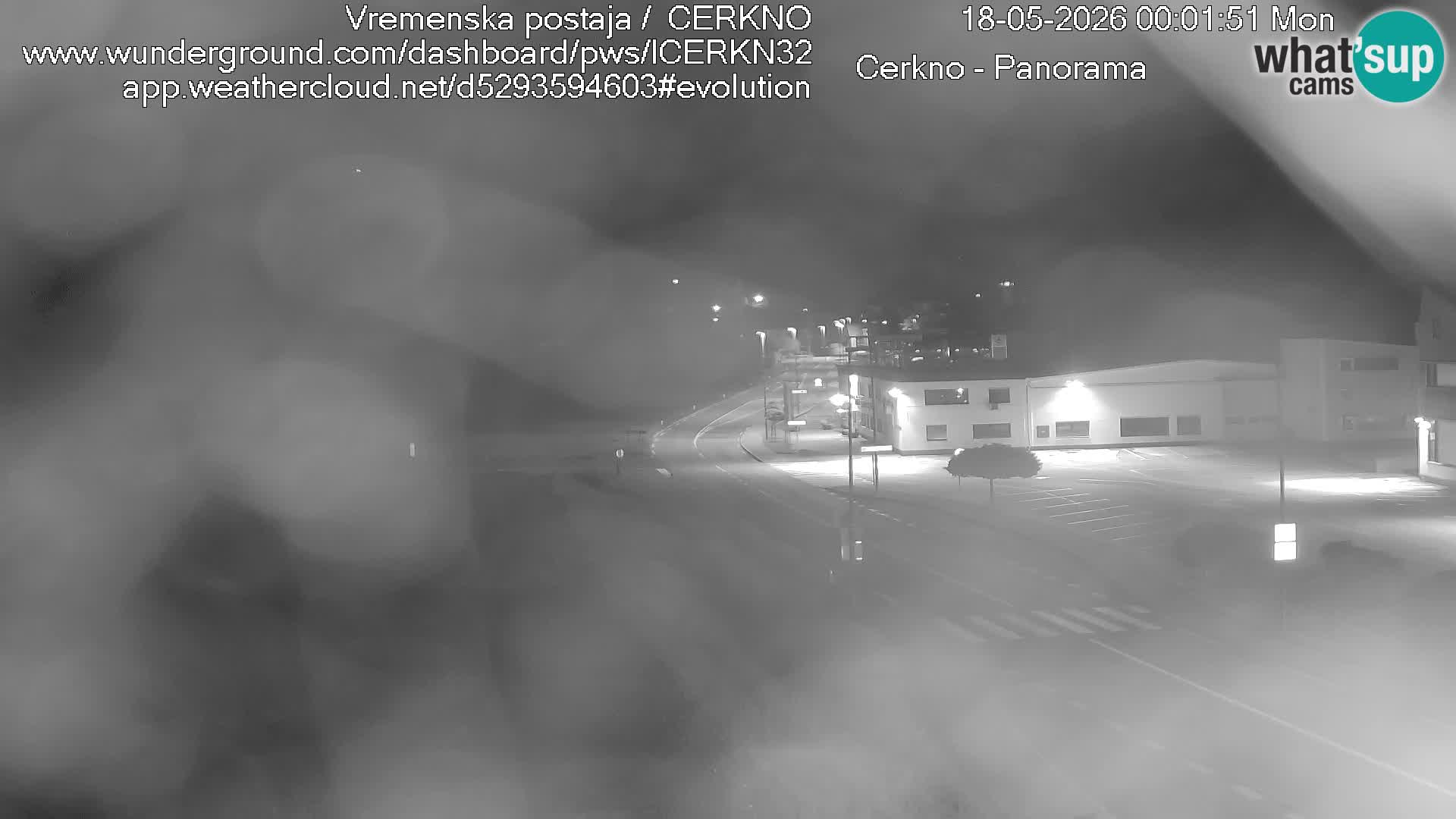 Cerkno ulaz u grad – Kamera uživo