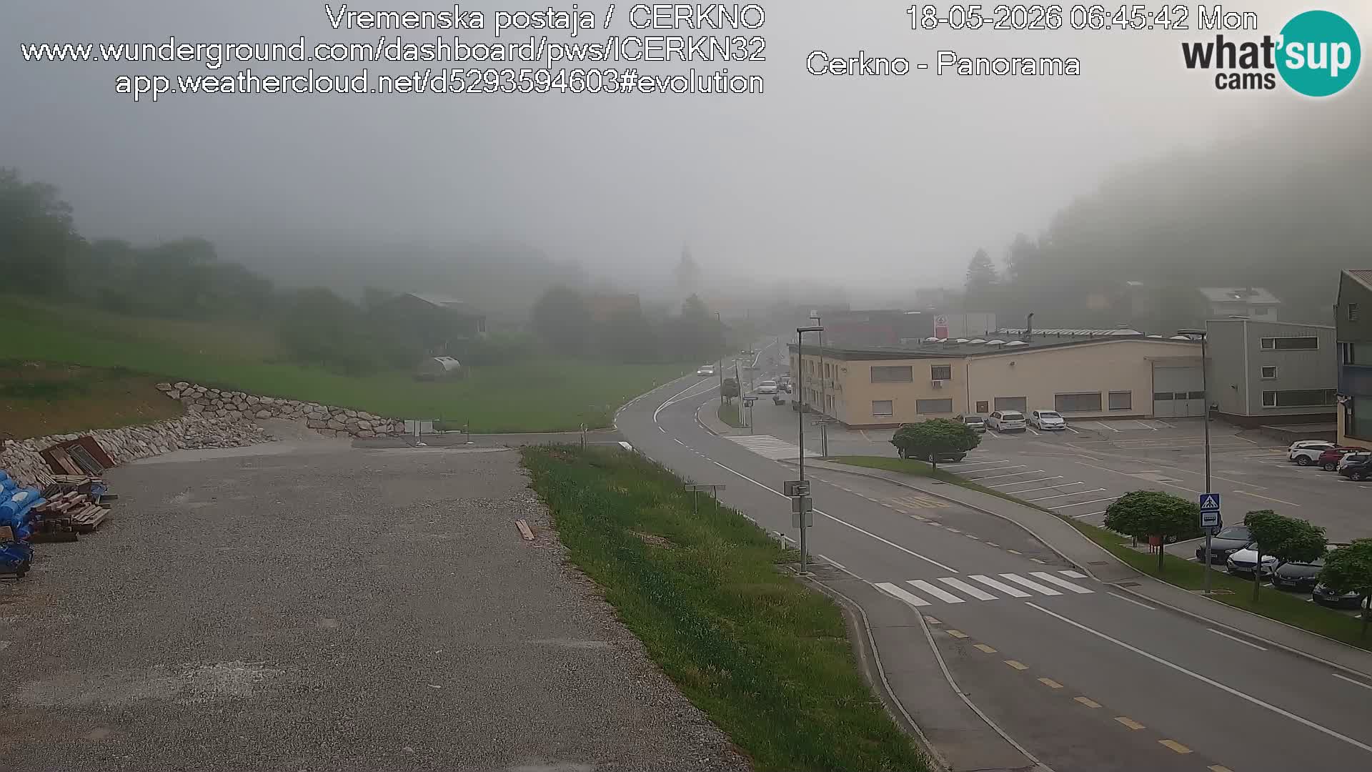 Cerkno Stadteingang Live-Webcam