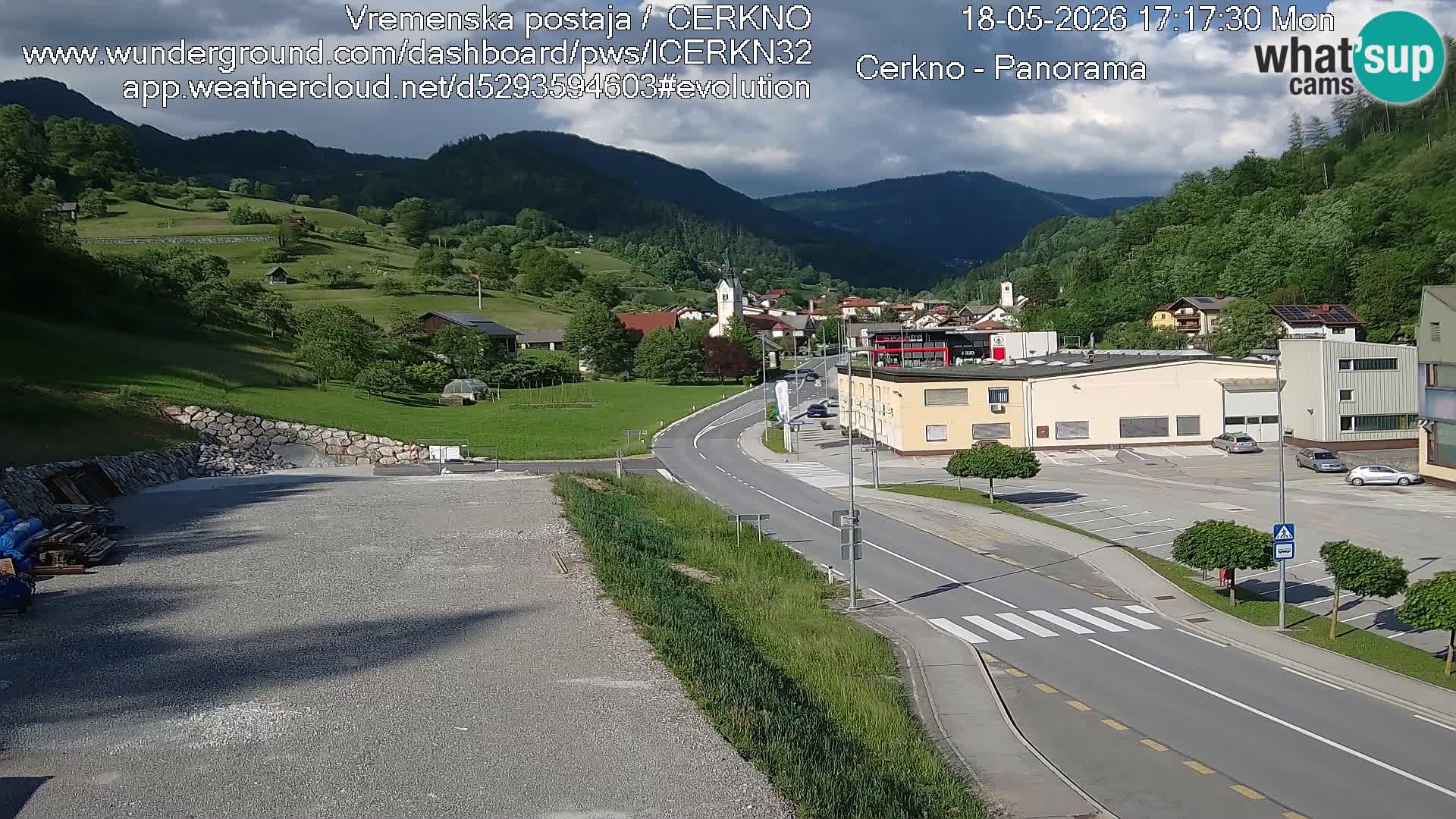Cerkno vhod v mesto