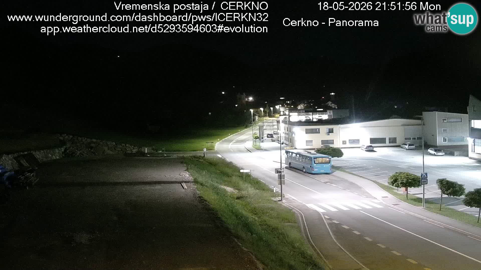 Cerkno ulaz u grad – Kamera uživo