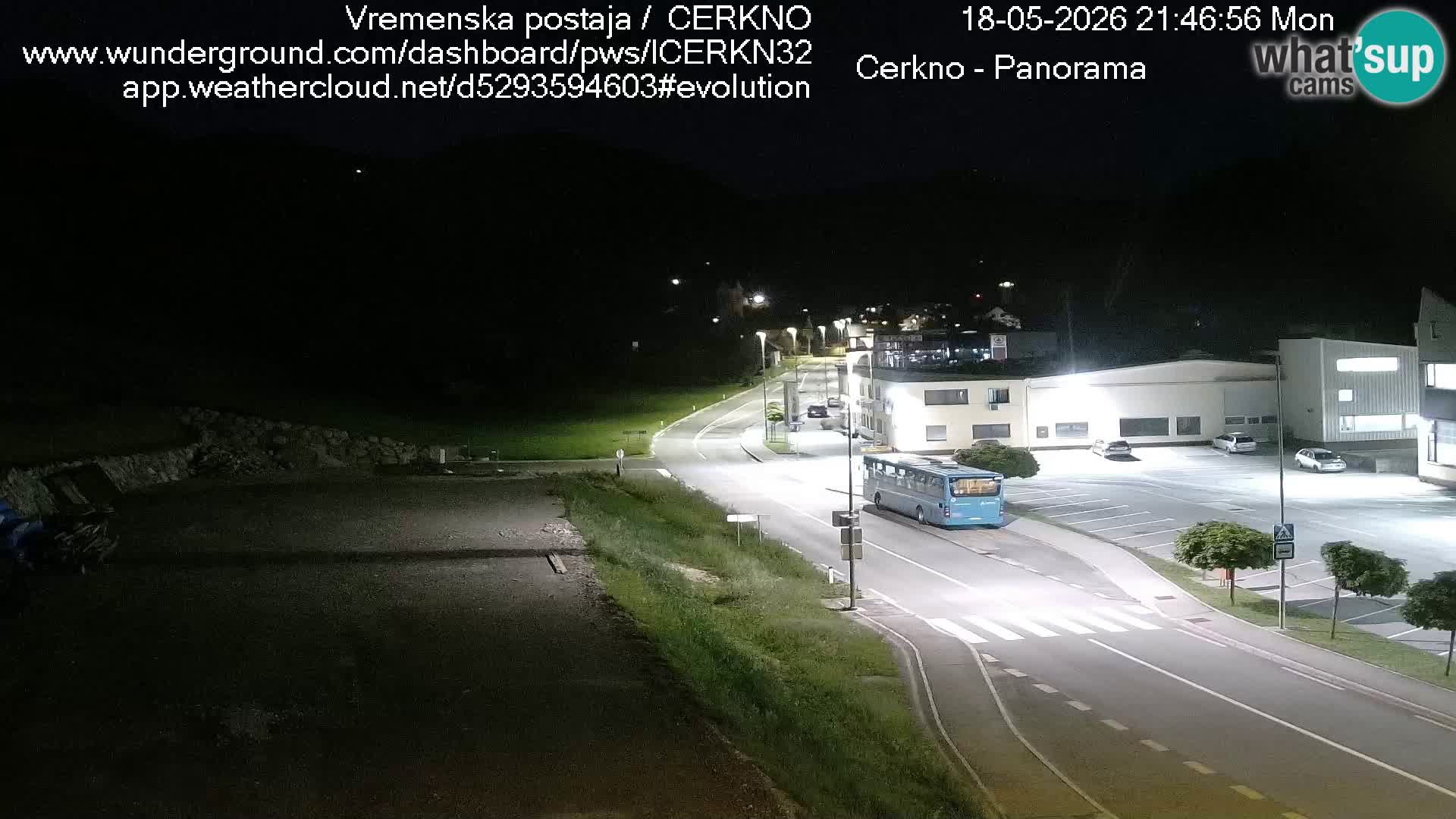 Webcam Ingresso Città di Cerkno