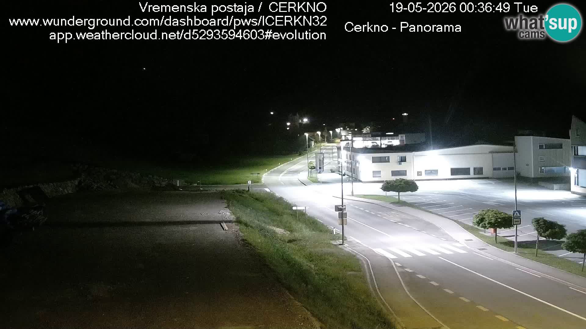 Webcam Ingresso Città di Cerkno