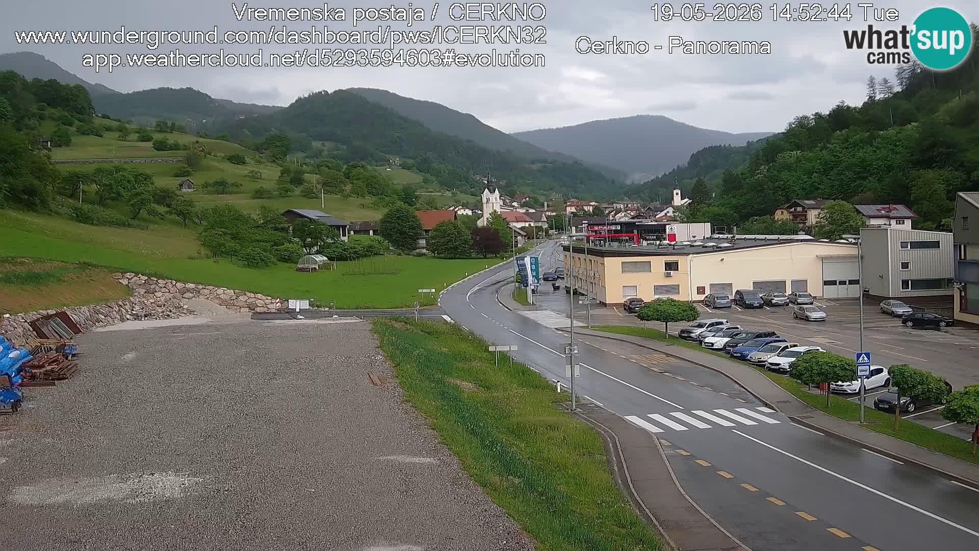 Cerkno vhod v mesto