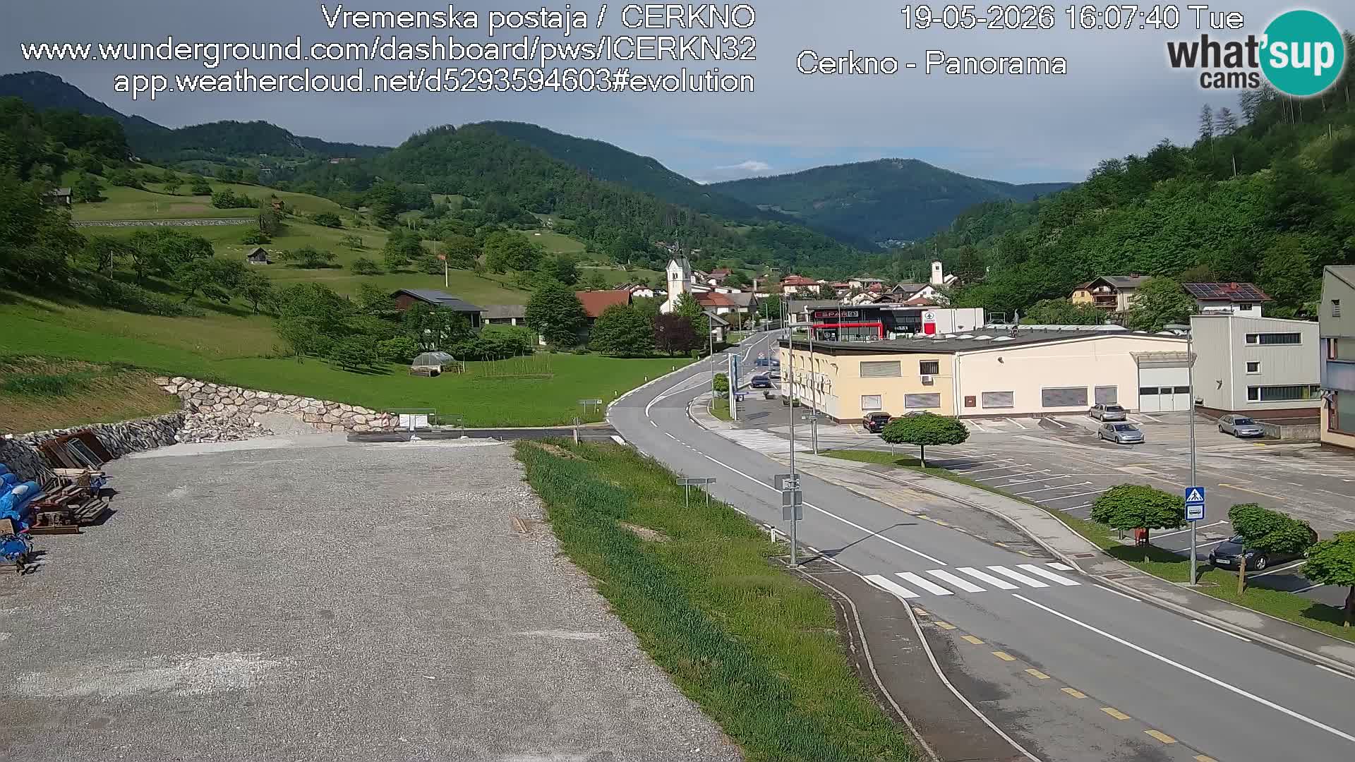 Cerkno vhod v mesto