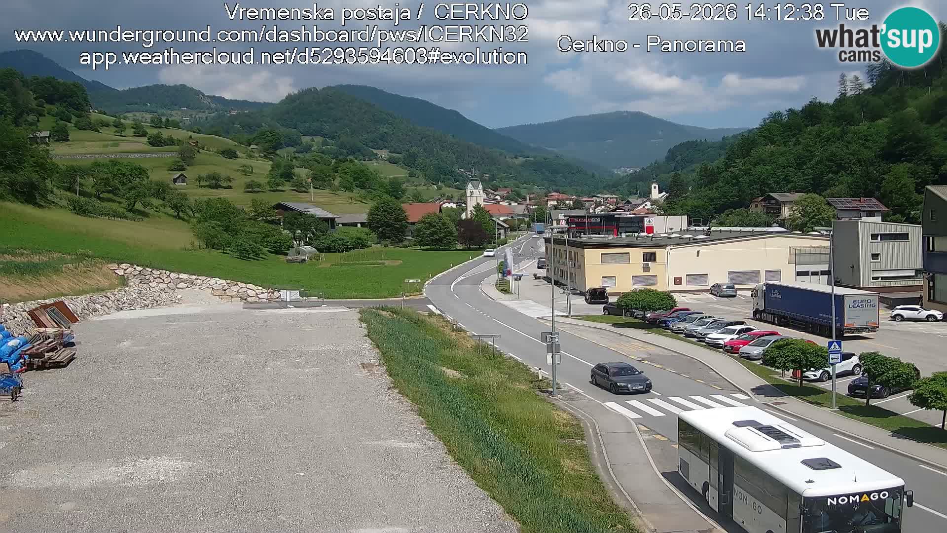 Cerkno vhod v mesto