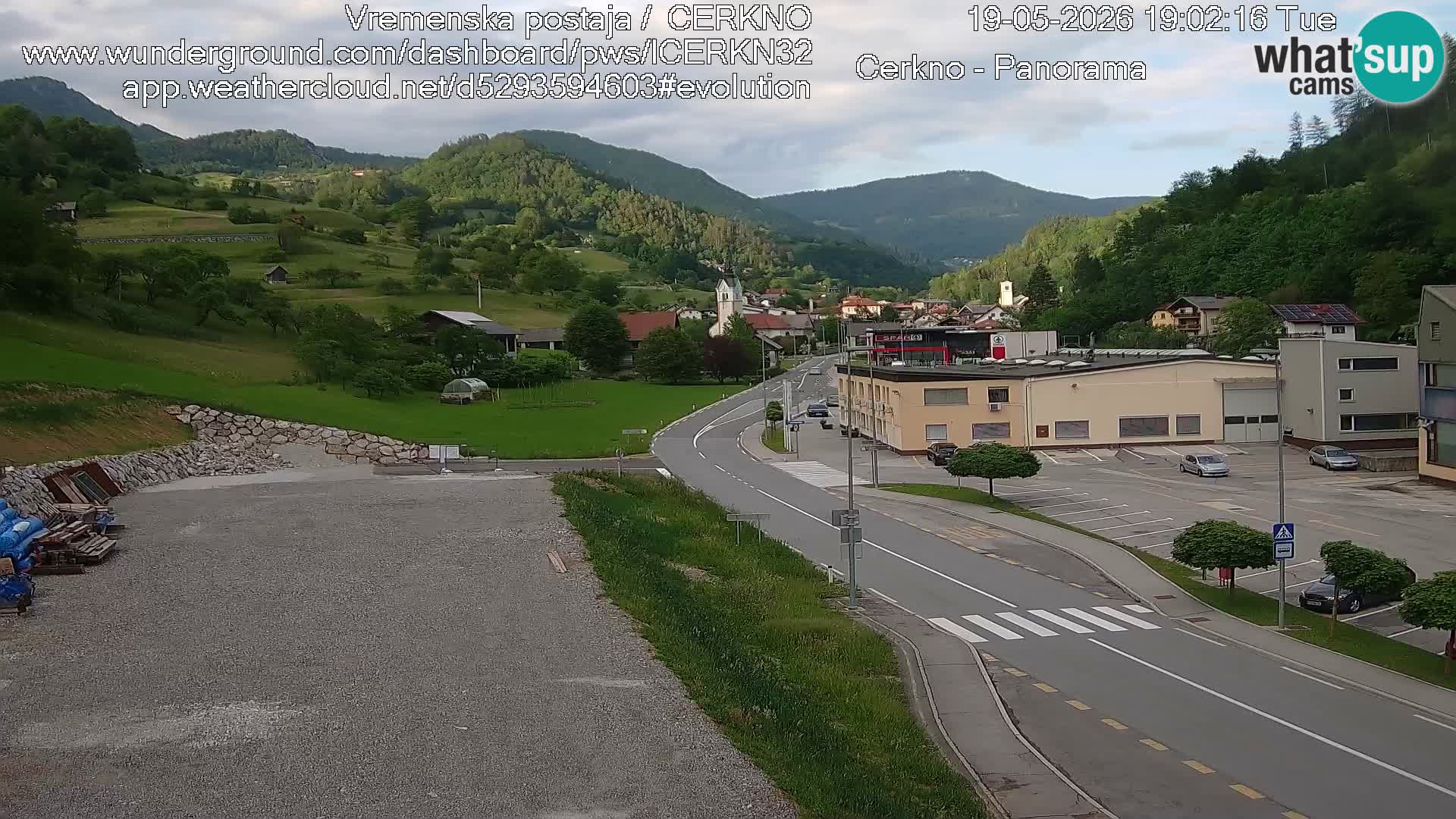 Cerkno vhod v mesto