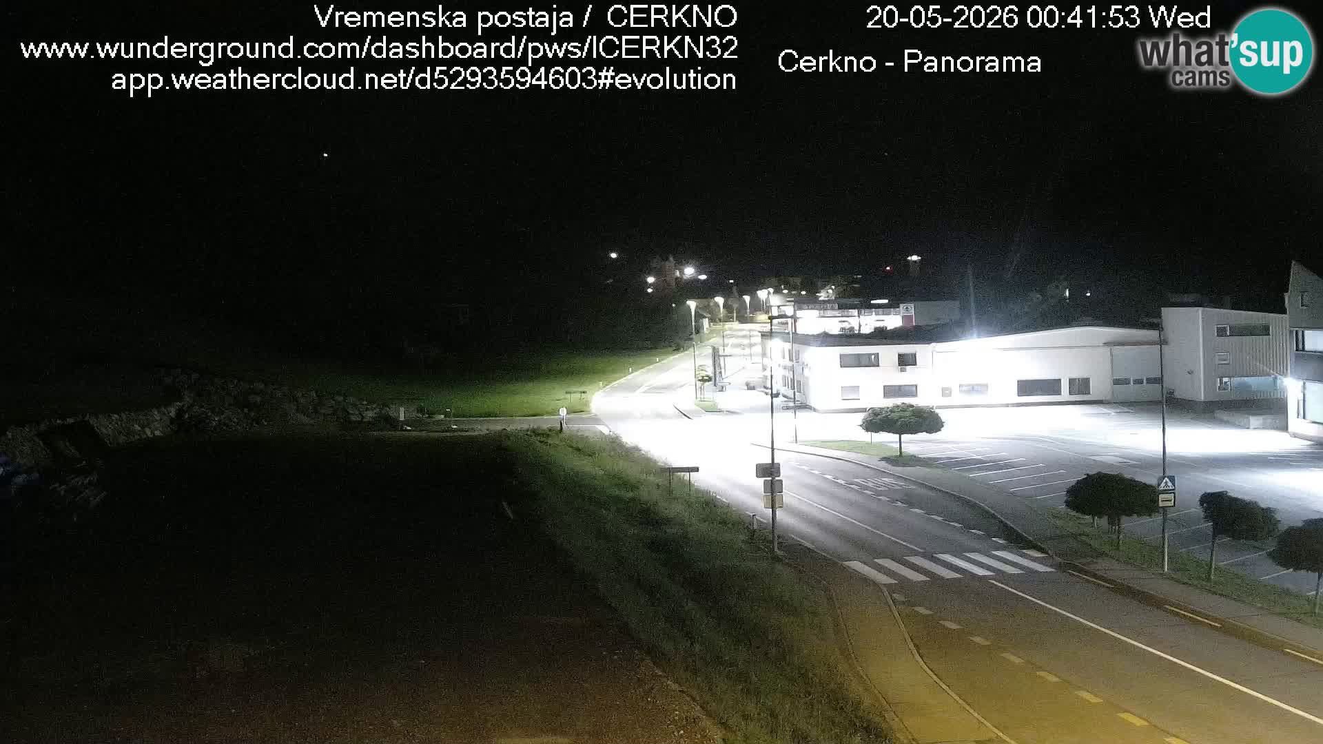 Cerkno ulaz u grad – Kamera uživo