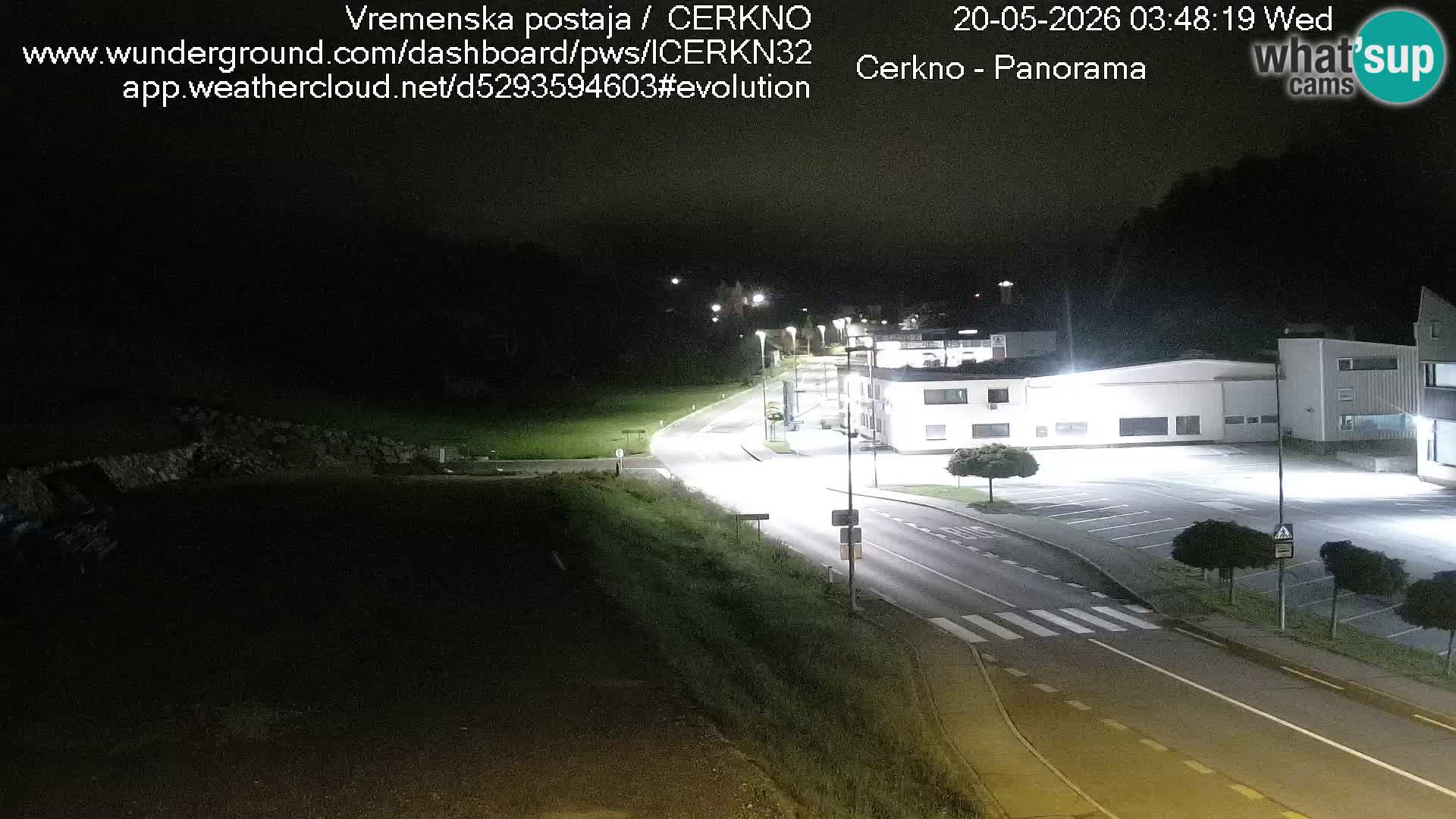 Cerkno ulaz u grad – Kamera uživo