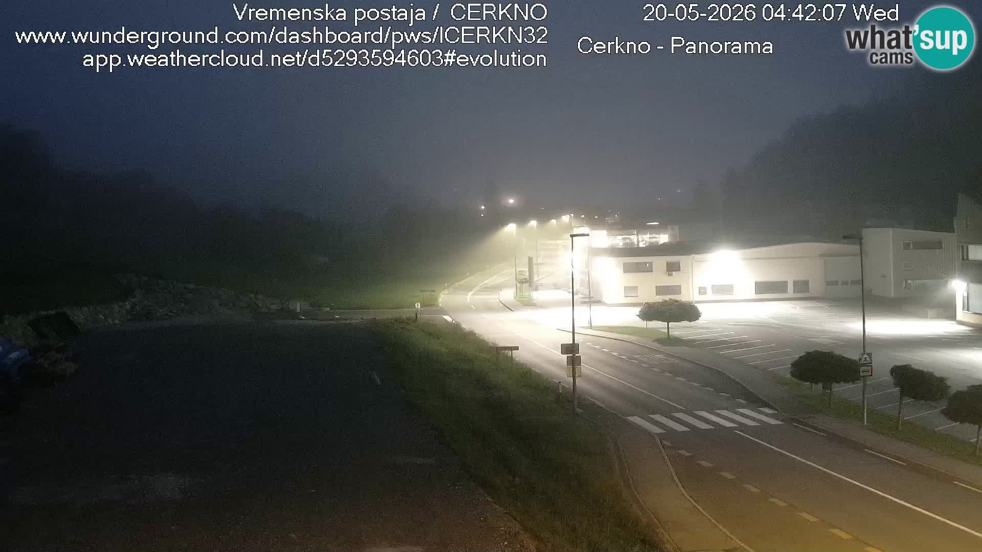 Cerkno Stadteingang Live-Webcam