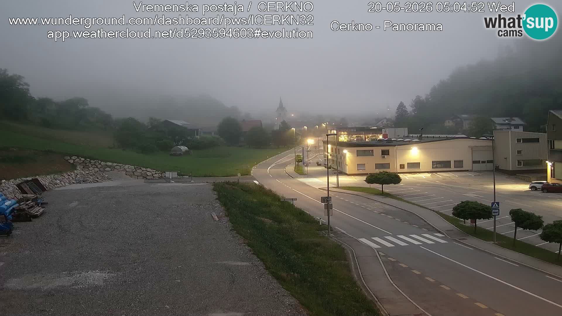 Cerkno Stadteingang Live-Webcam