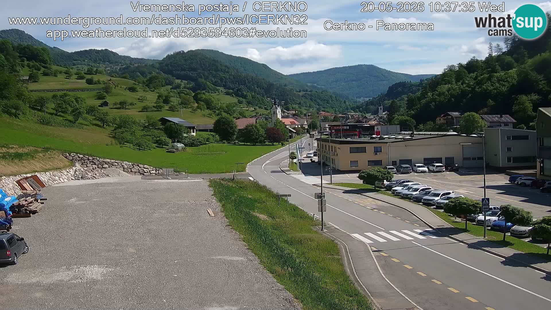 Cerkno vhod v mesto