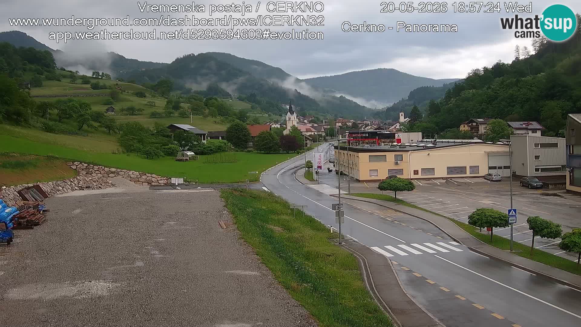 Cerkno vhod v mesto