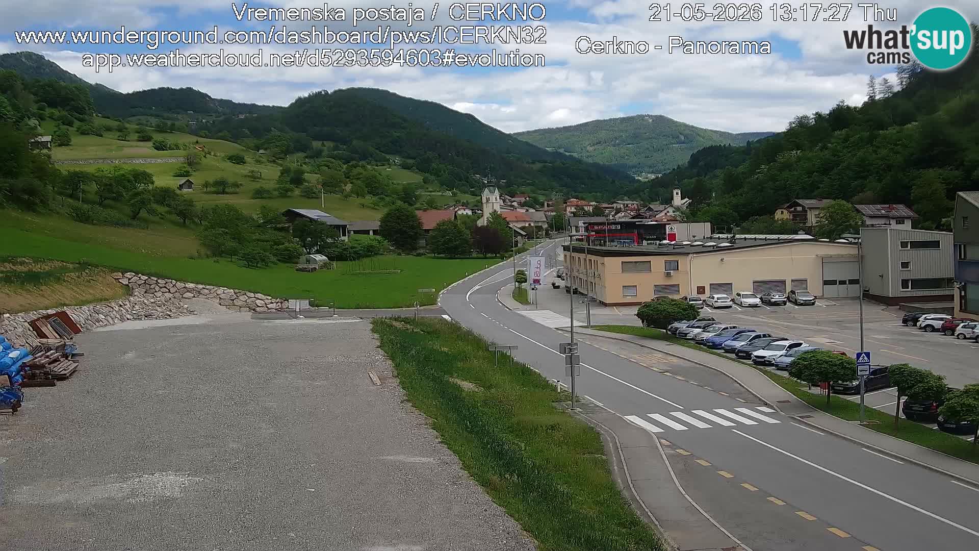 Cerkno vhod v mesto