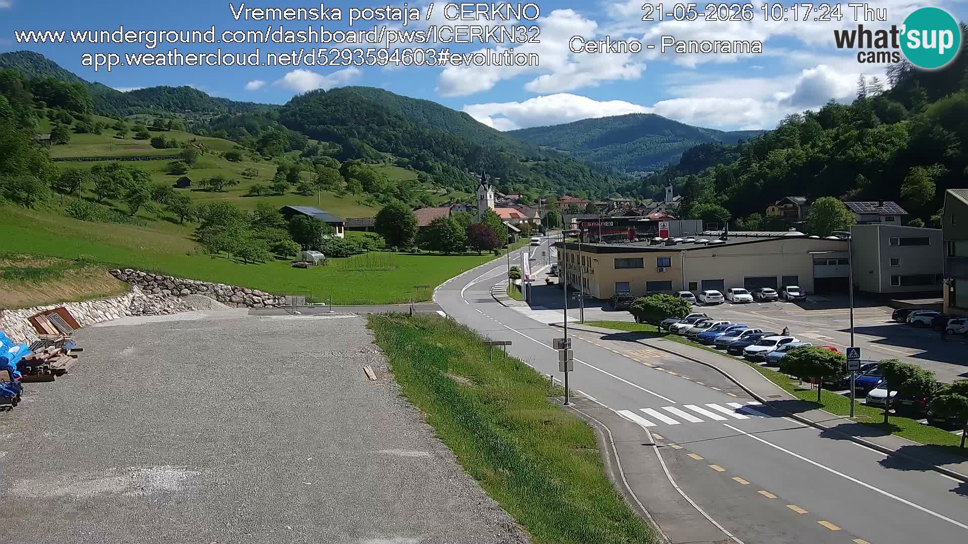 Cerkno vhod v mesto
