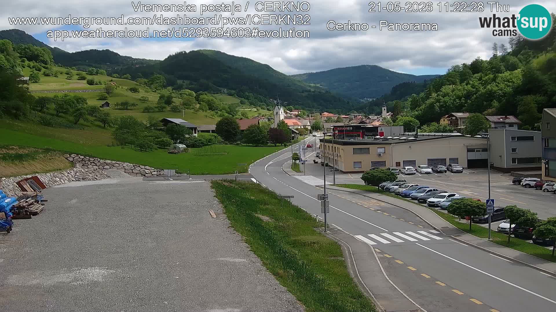 Cerkno vhod v mesto