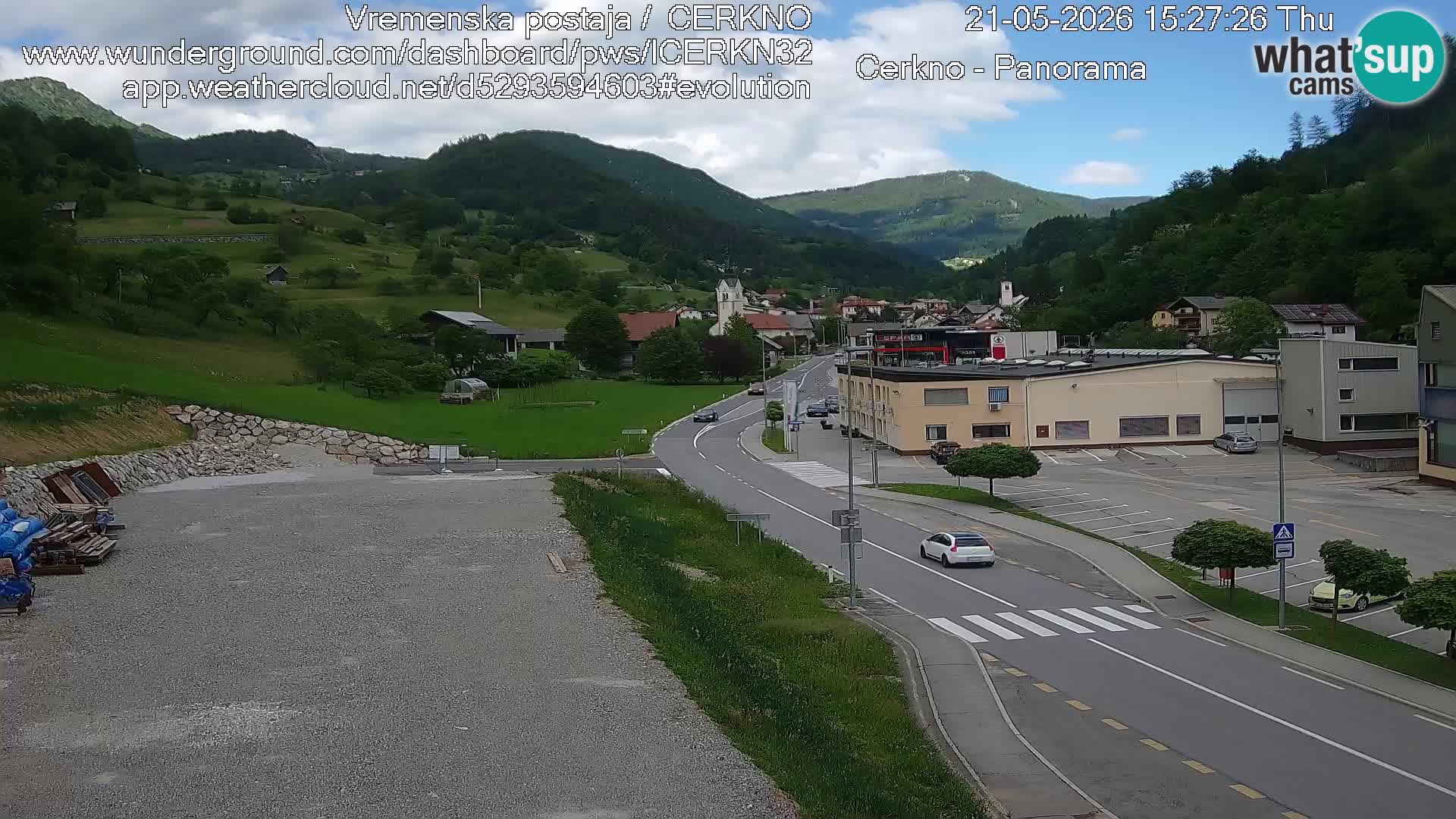 Cerkno vhod v mesto