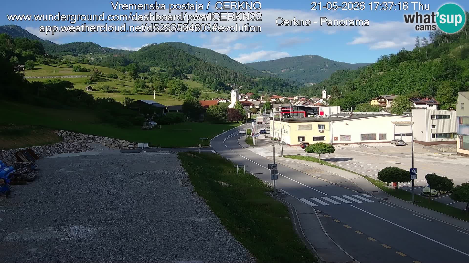 Cerkno vhod v mesto