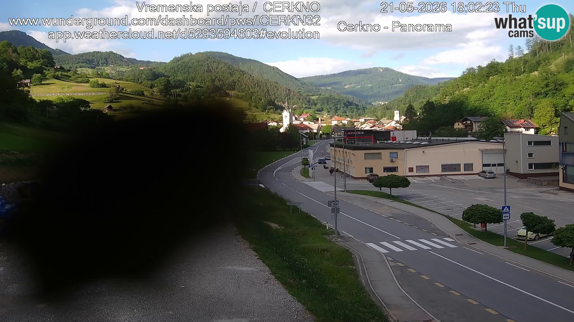 Cerkno vhod v mesto