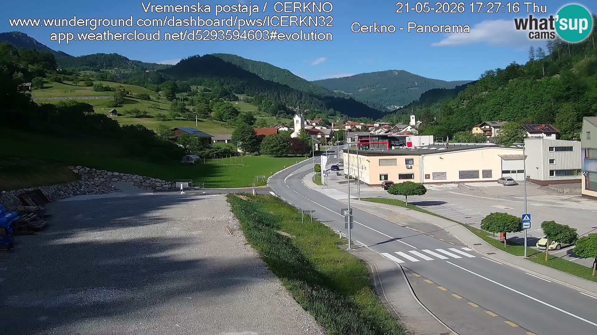 Cerkno vhod v mesto