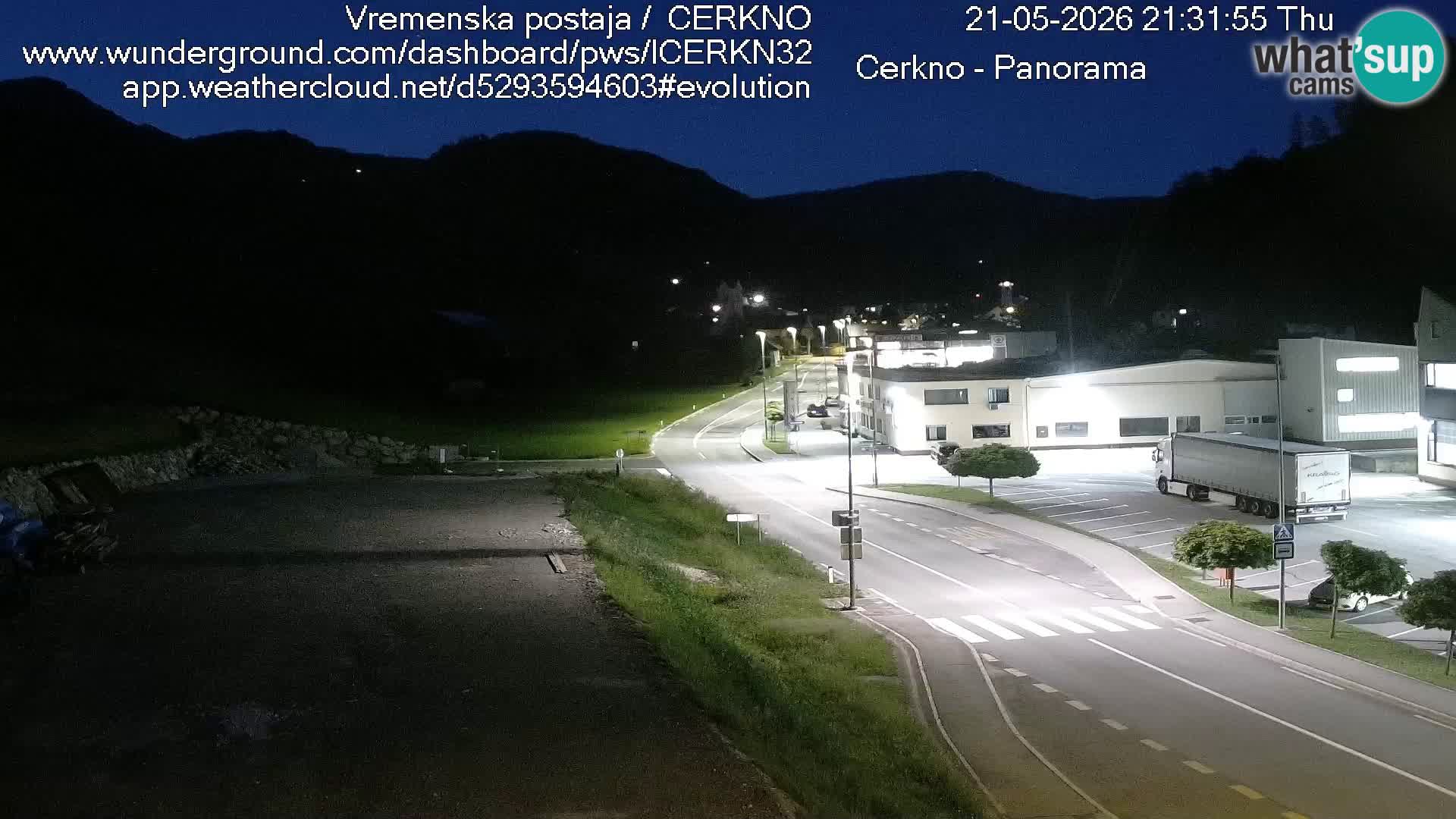 Cerkno Stadteingang Live-Webcam