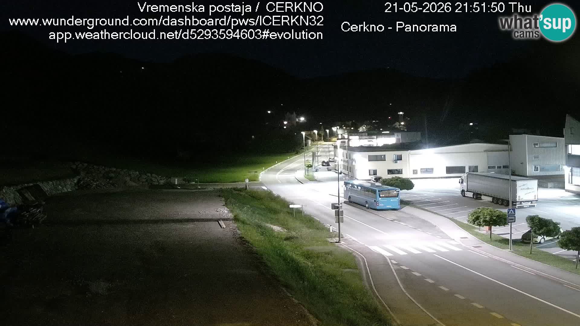 Cerkno ulaz u grad – Kamera uživo