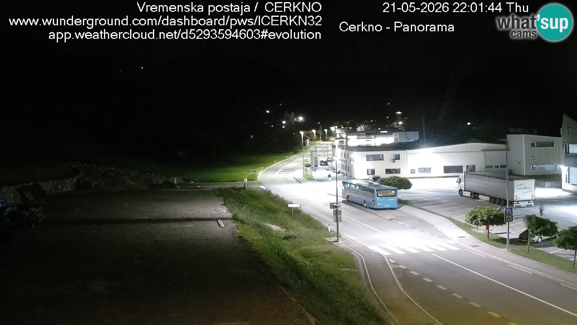 Webcam Ingresso Città di Cerkno
