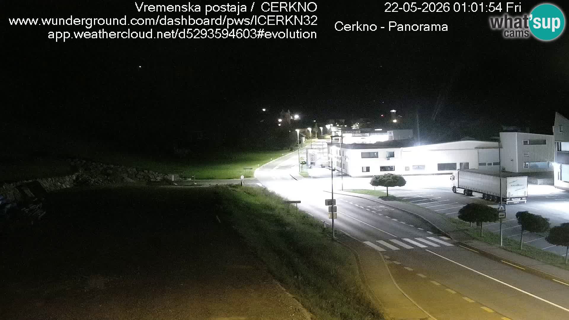 Cerkno Stadteingang Live-Webcam