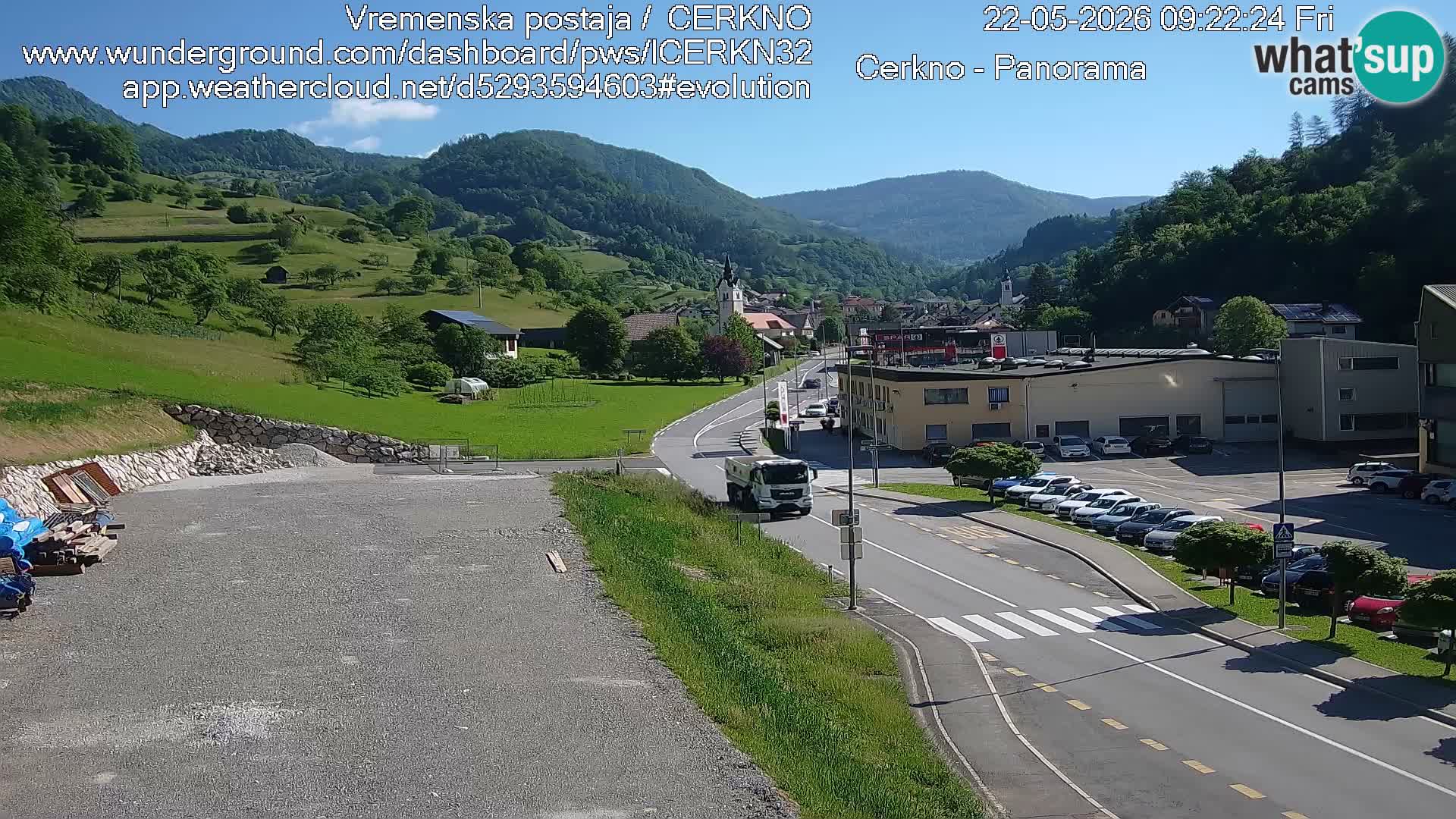 Cerkno vhod v mesto