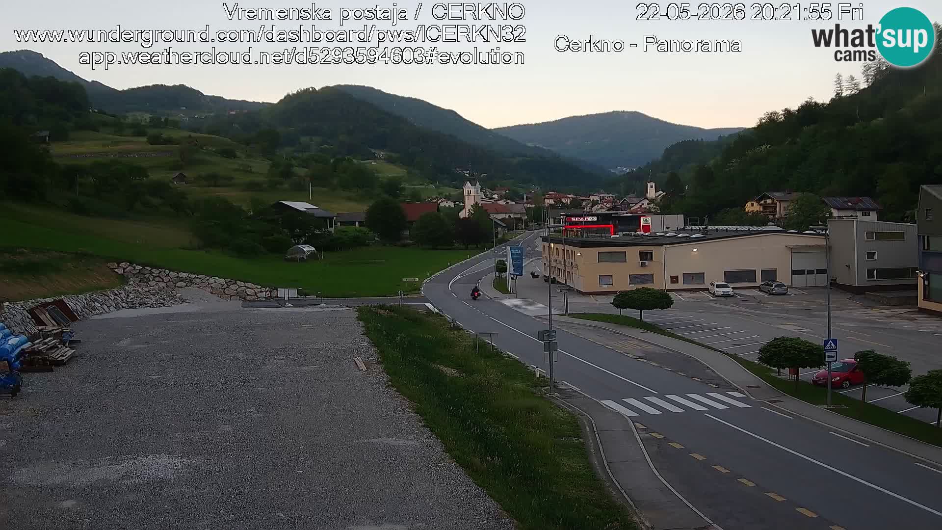 Webcam Ingresso Città di Cerkno