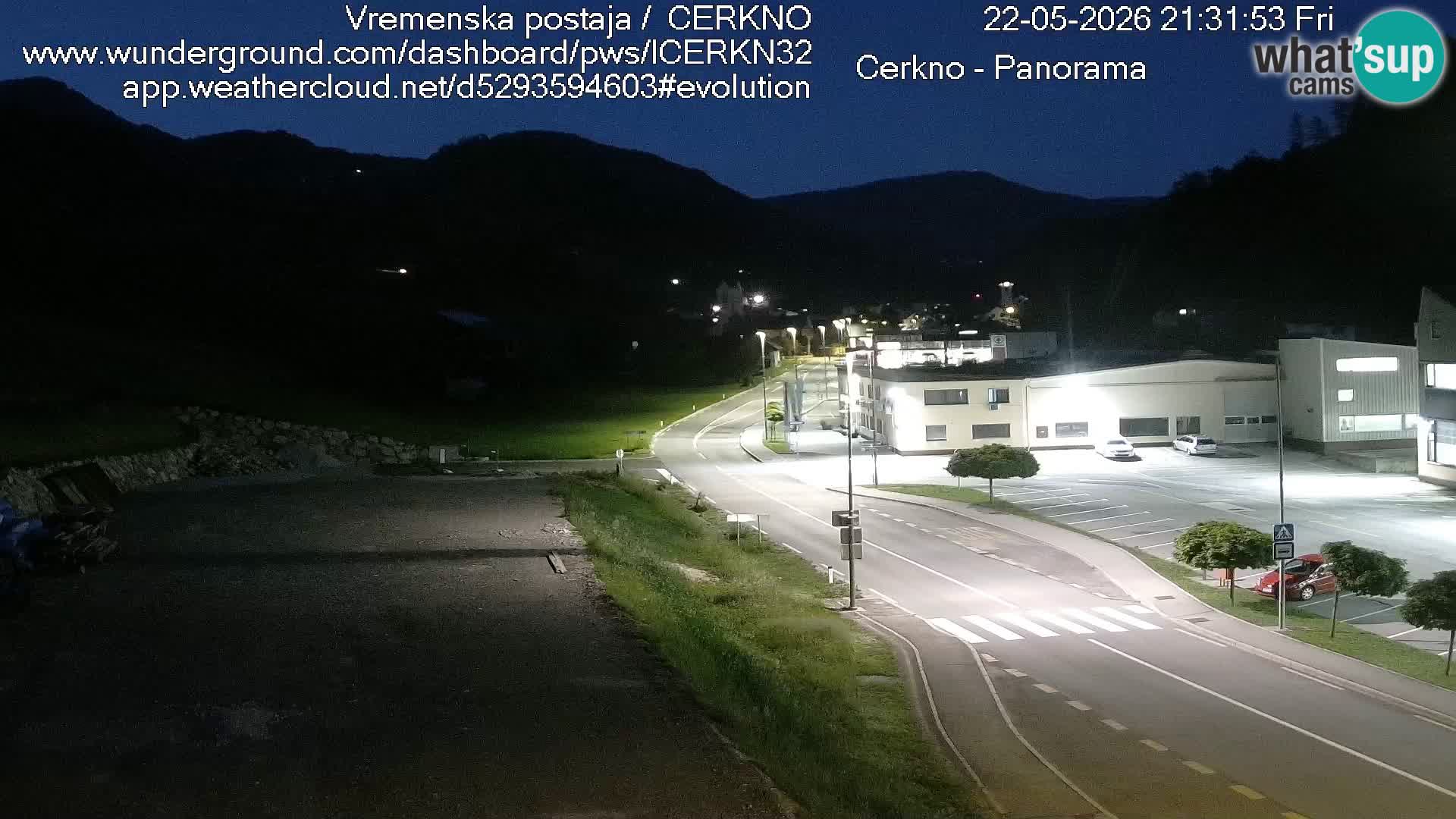 Webcam Ingresso Città di Cerkno
