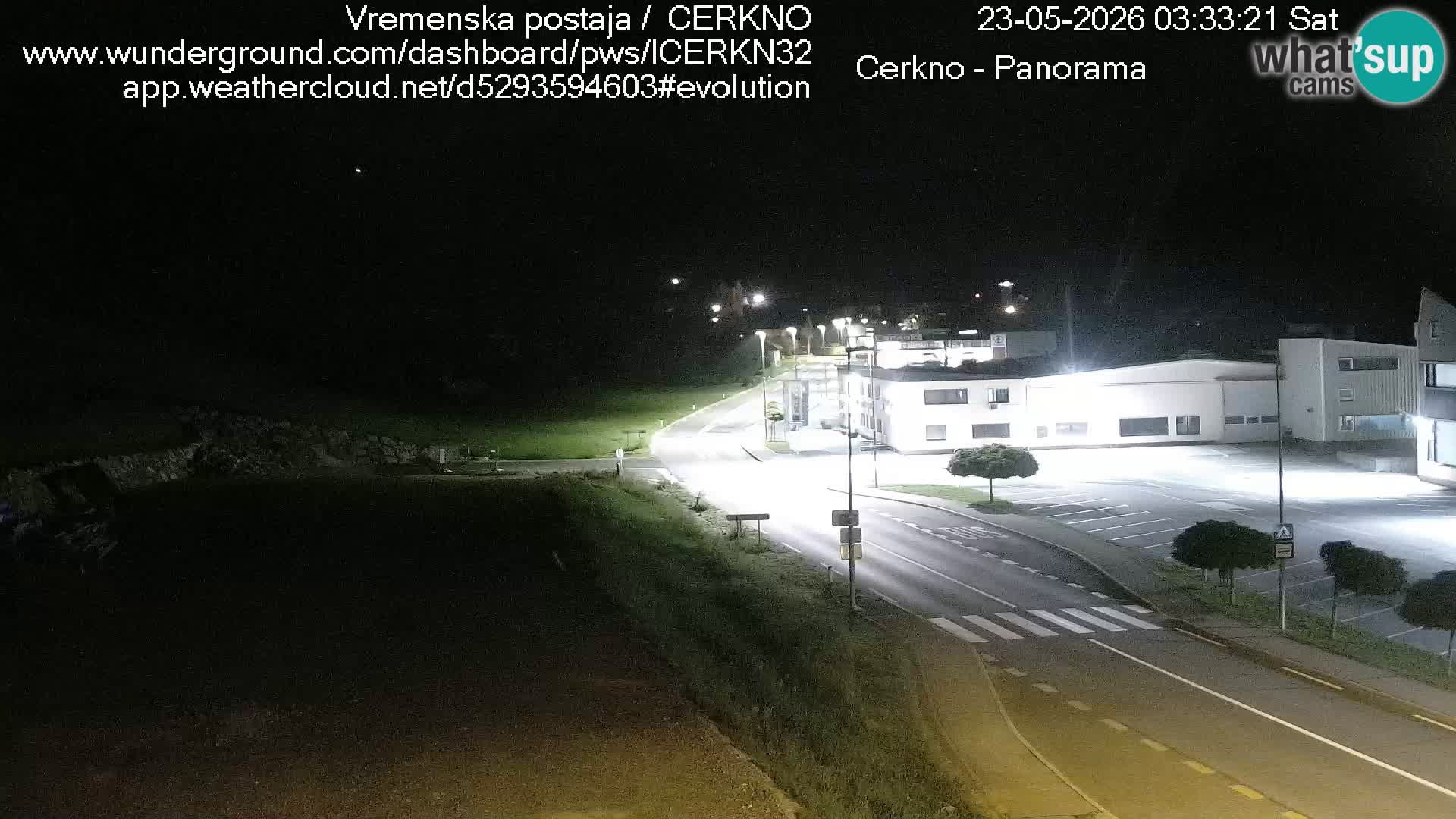 Cerkno ulaz u grad – Kamera uživo