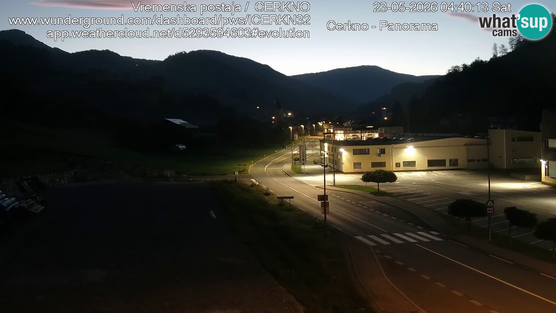 Webcam Ingresso Città di Cerkno