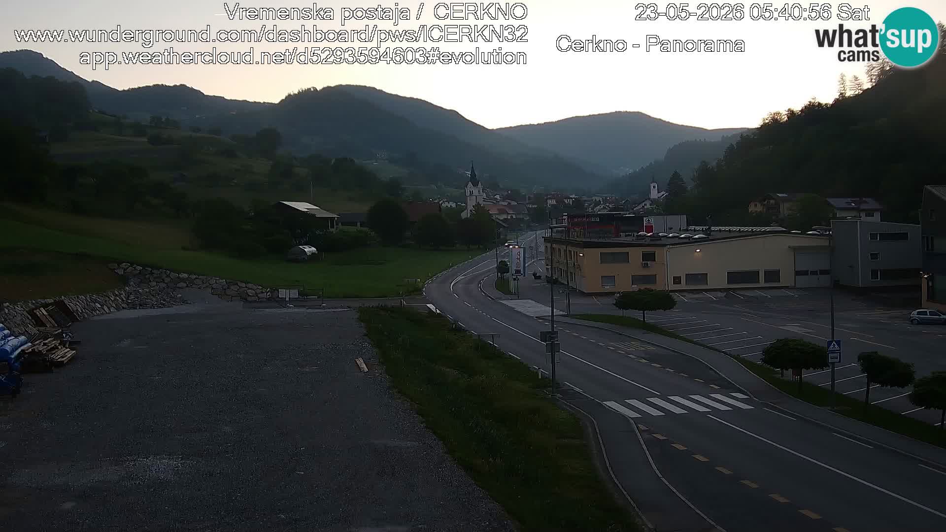 Webcam Ingresso Città di Cerkno