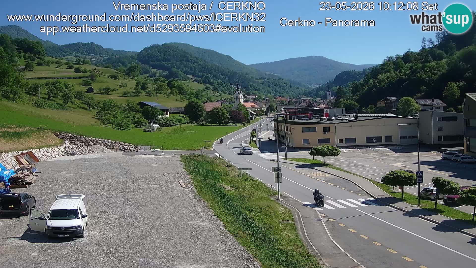 Cerkno vhod v mesto