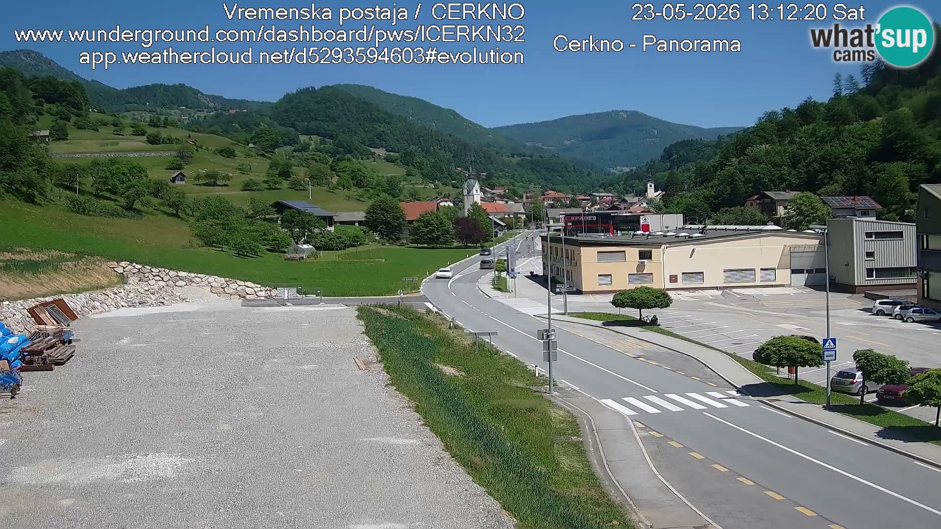Cerkno vhod v mesto