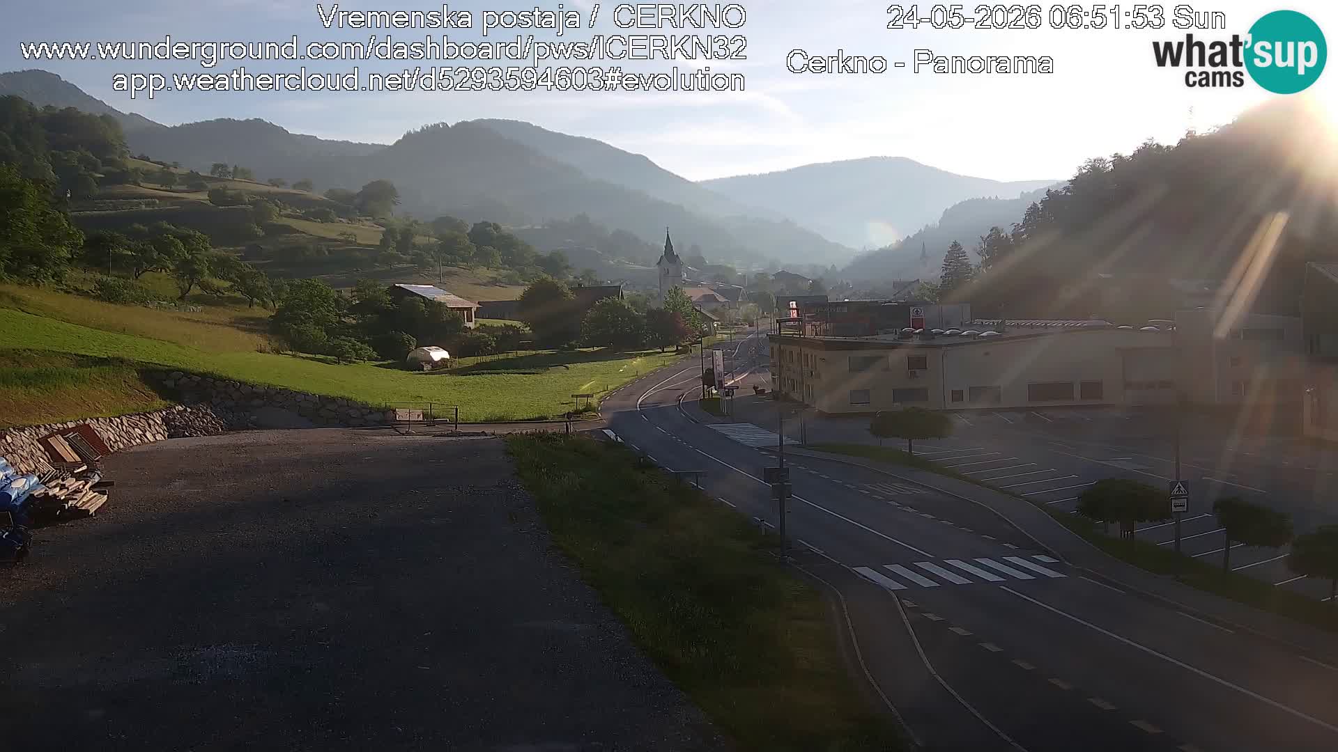 Cerkno vhod v mesto