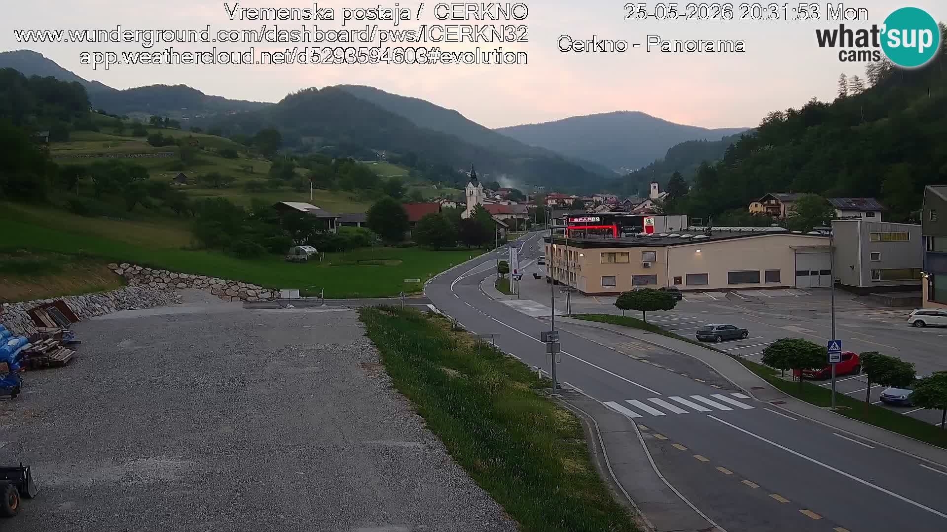 Webcam Ingresso Città di Cerkno