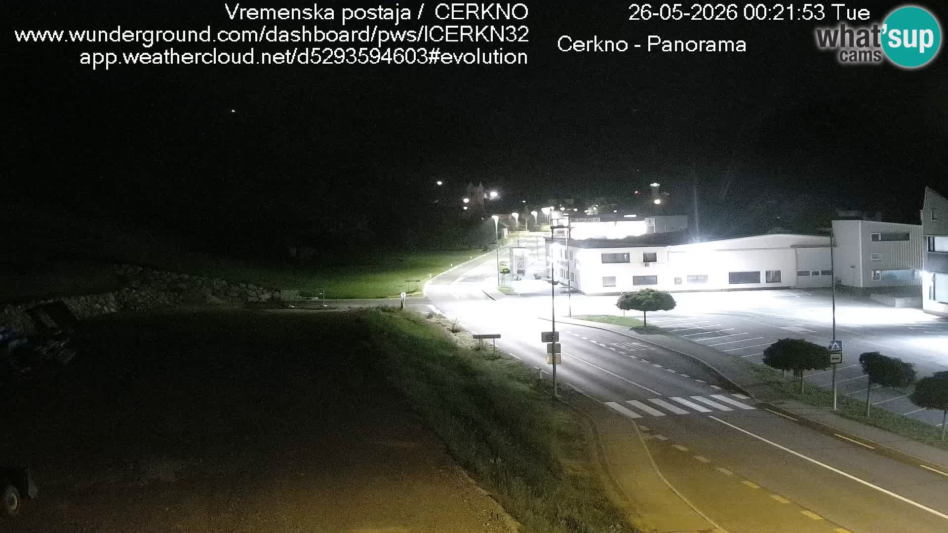 Cerkno Stadteingang Live-Webcam